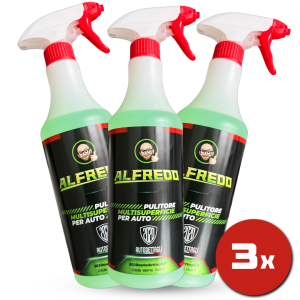 Alfredo - 3x Pulitore per interni auto